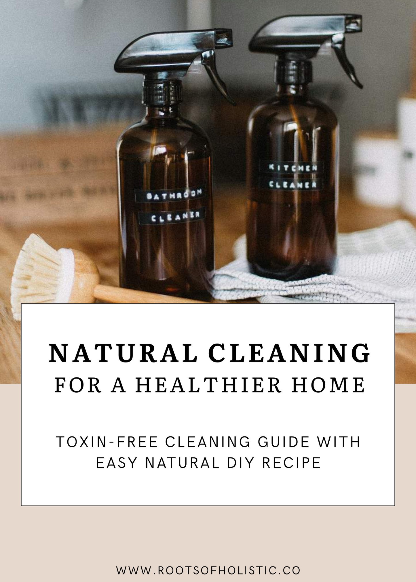Natural cleaning FREE guide