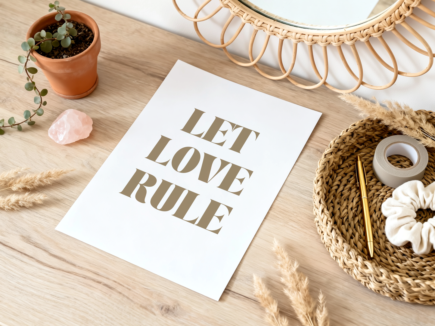 LOVE Wall Art - Printable Digital Download