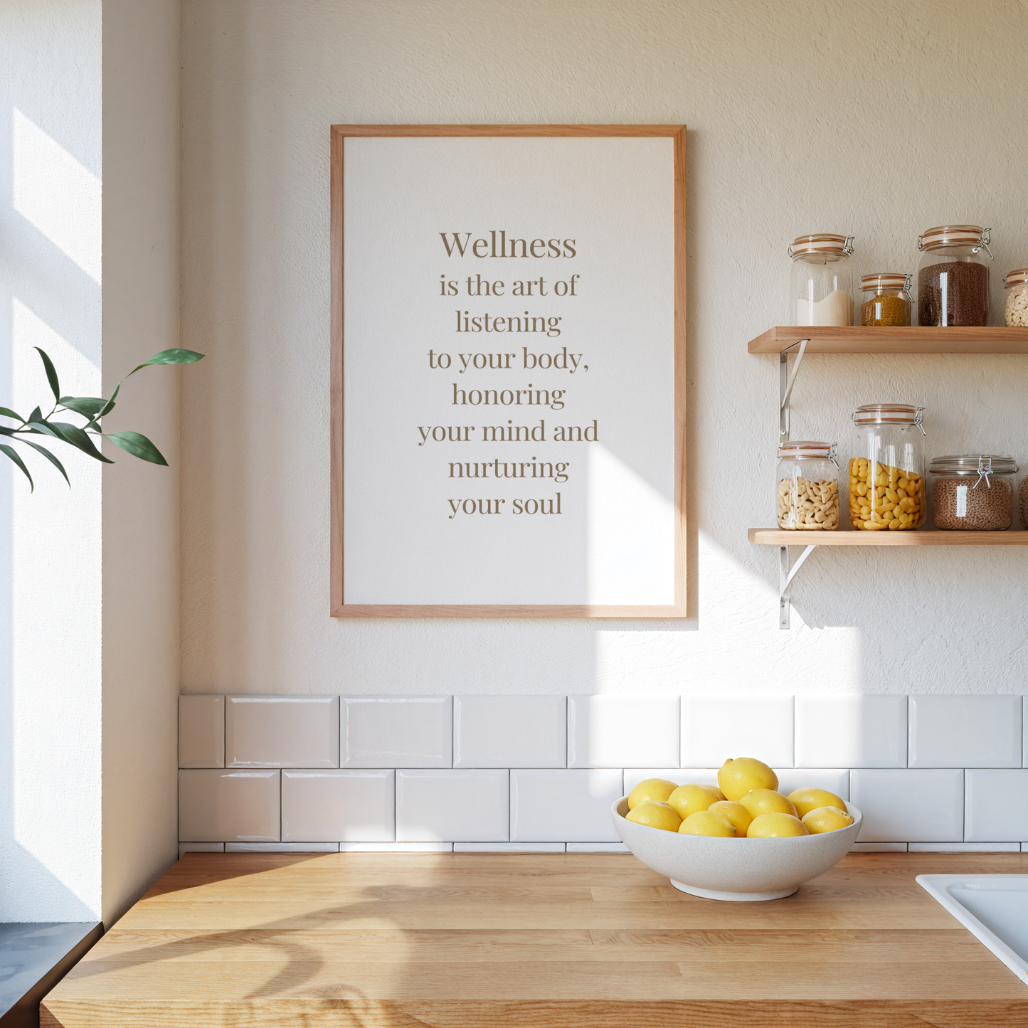 Wellness Quote - Printable Digital Download