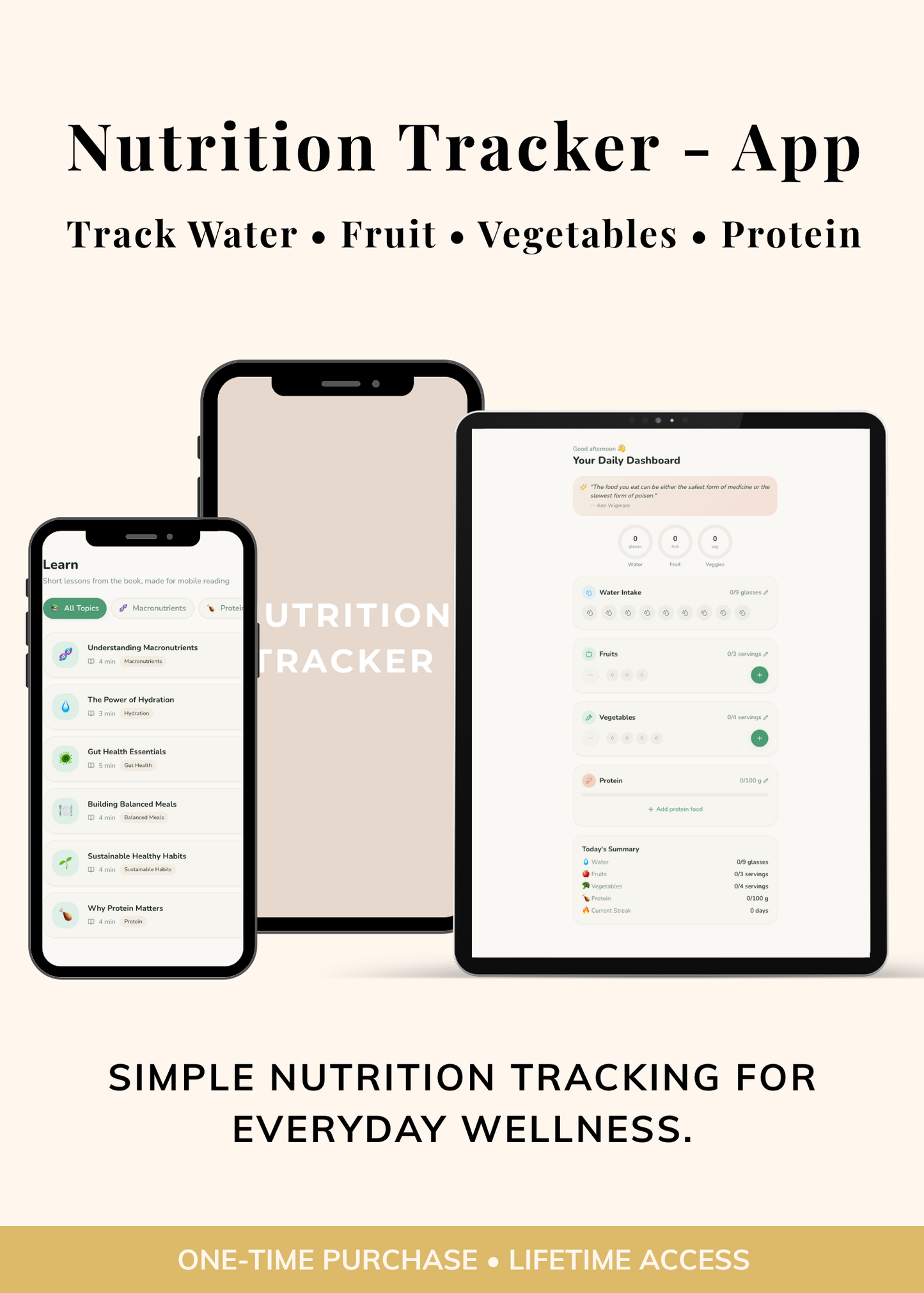 Nutrition Tracker App