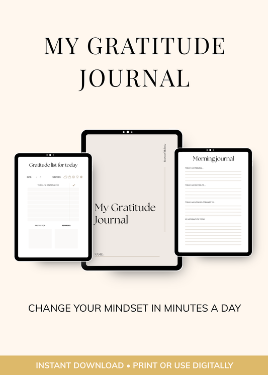 Gratitude Journal - Printable