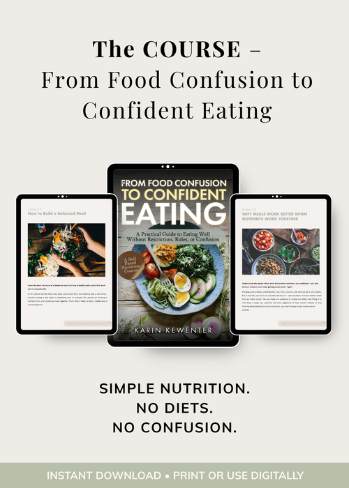 Nutrition Course for Beginners – Balanced Eating & Food Freedom | Instant Download