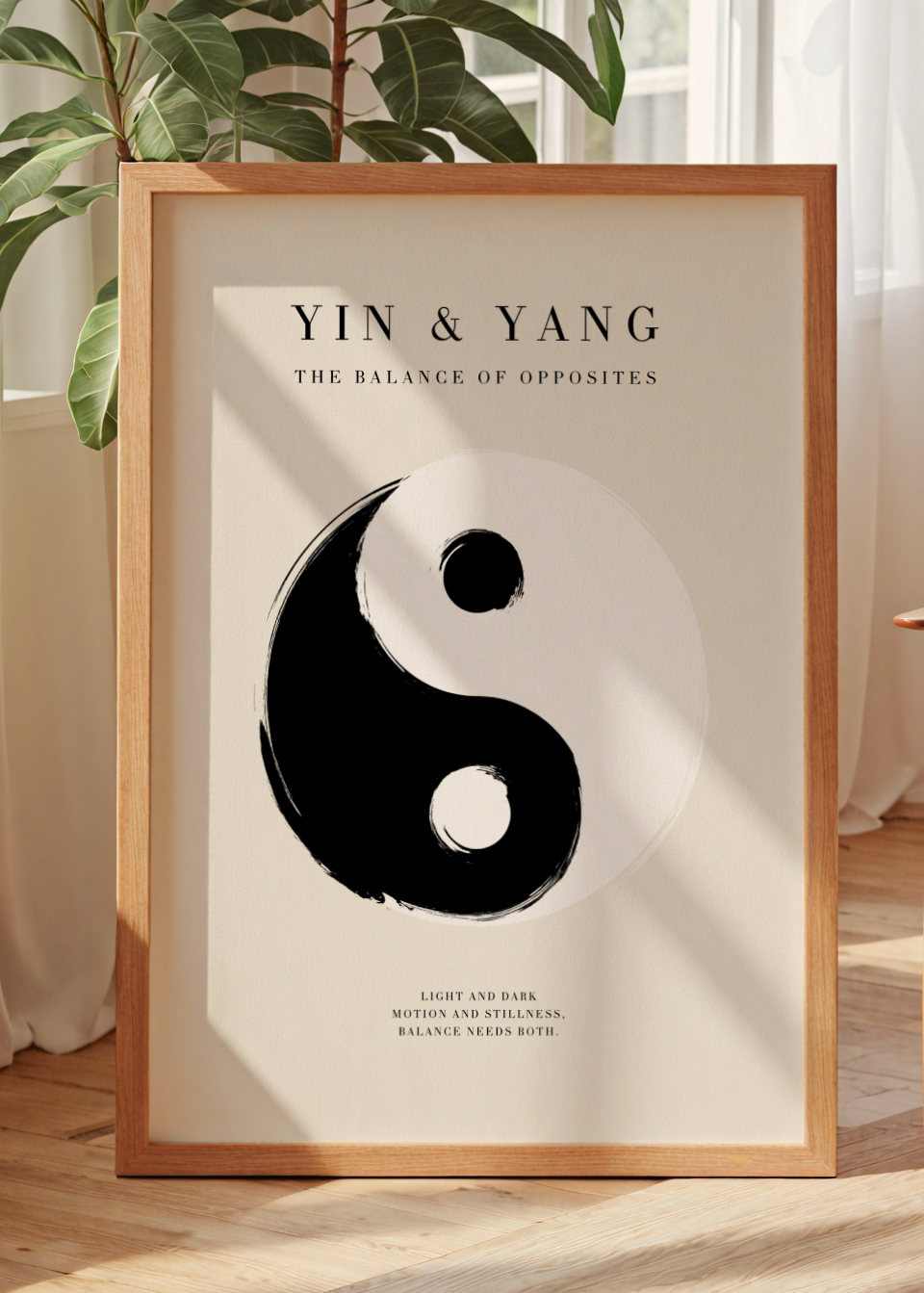 Yin Yang wall art