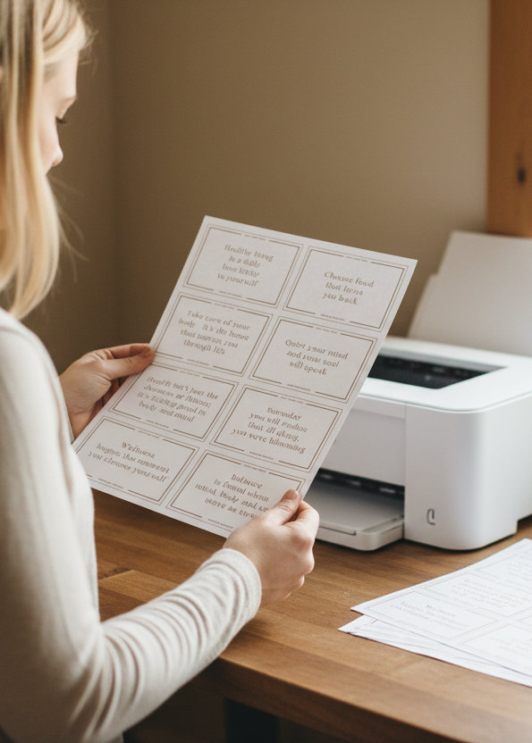 Printable Quote Card Deck 