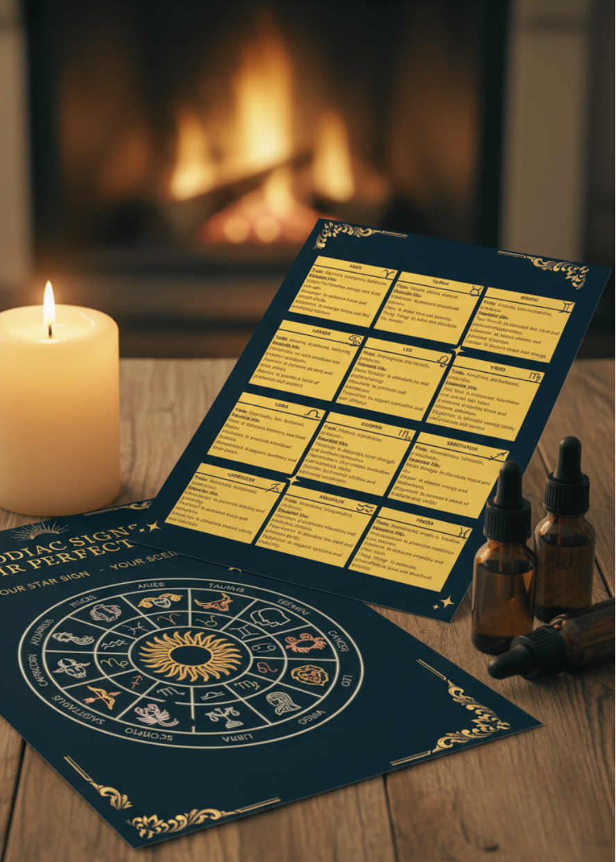 zodiac Signs and essential oils